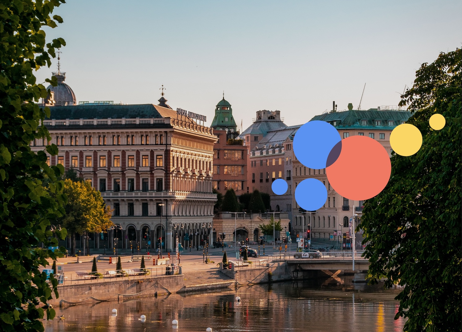 Lysio Reserach undersökningar och analyser -foto på hus och vatten i stockholm