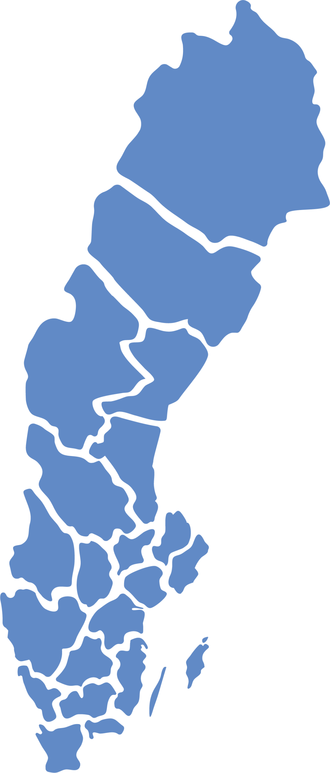 Enkätundersökningar i hela Sverige